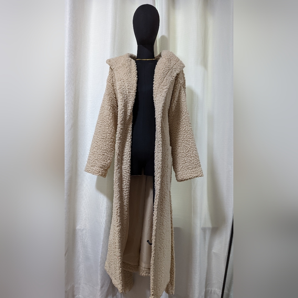 🛑 Teddy Coat - Taupe - Picture 7 of 9